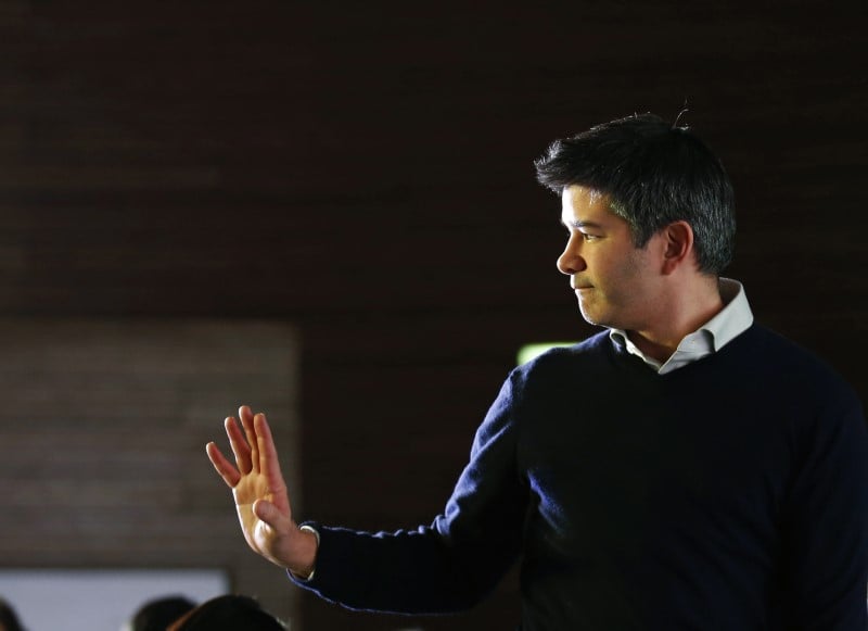 L'ex-patron d'uber kalanick vend pres du tiers de sa participation