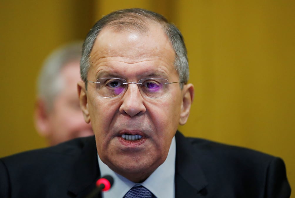 Lavrov parle de propagande anti-russe a l'oeuvre a londres