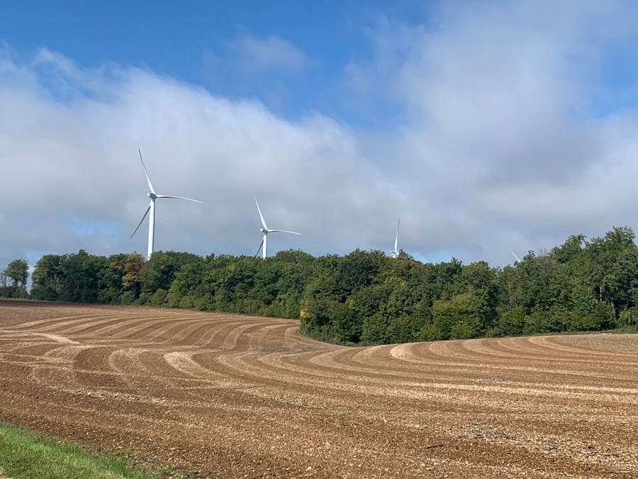 éoliennes terrestres