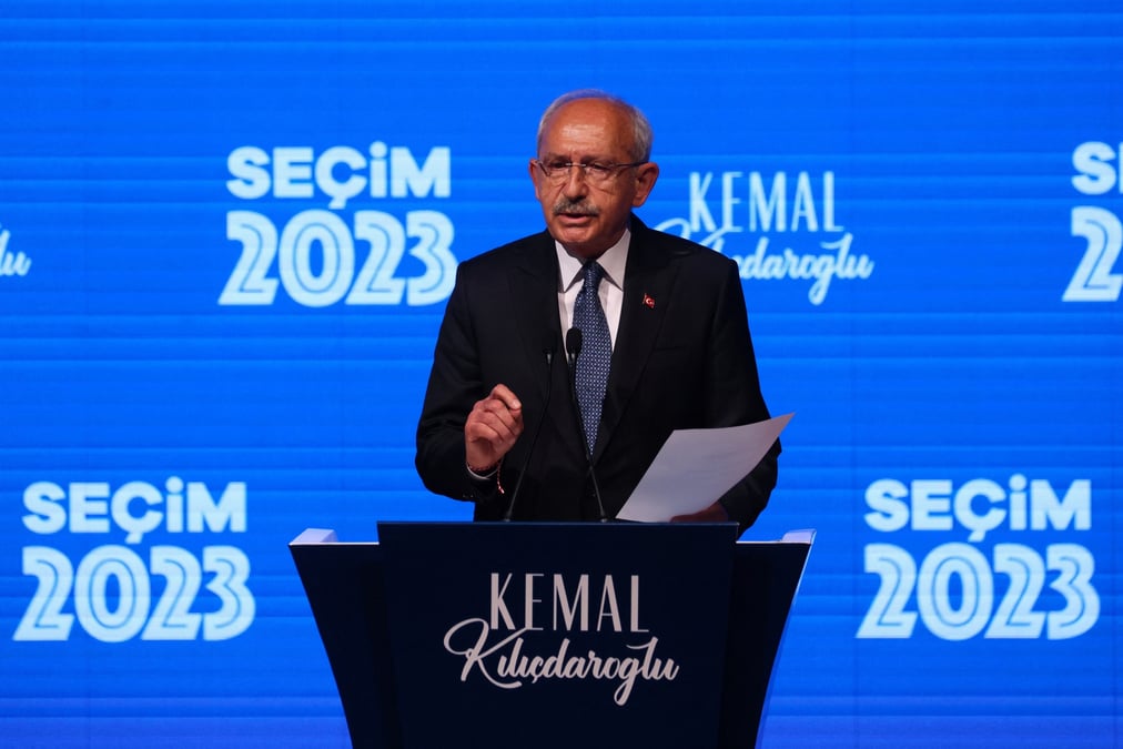 L'opposant a recep tayyip erdogan a la presidentielle turque, kemal kilicdaroglu