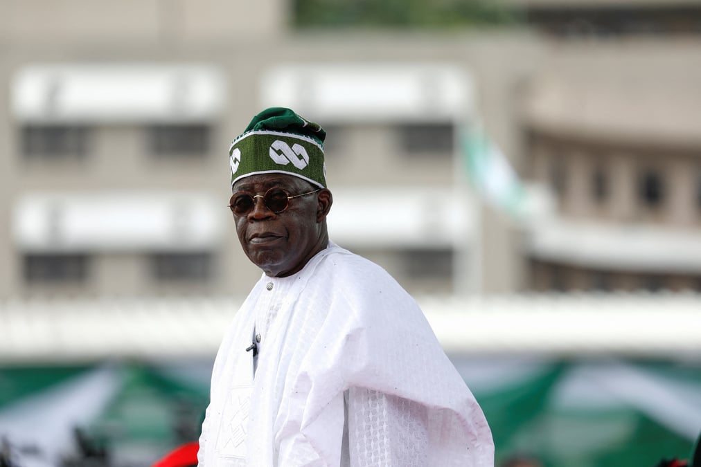 Le président du Nigéria Bola Ahmed Tinubu est l'invité de l'Inde, pays hôte du prochain G20.