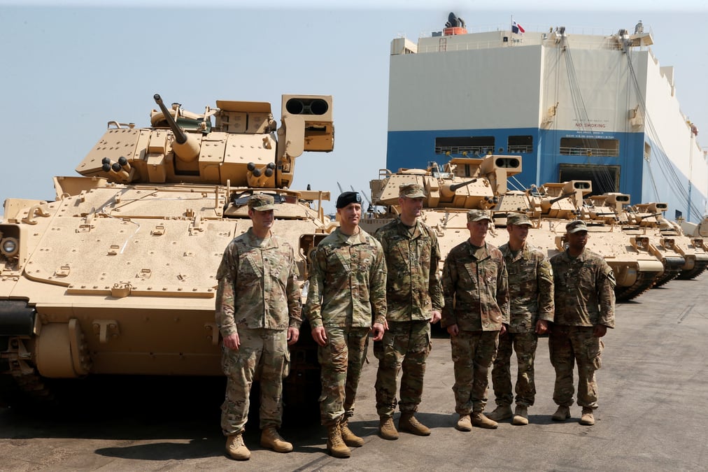 Les usa vont envoyer 1.000 soldats supplementaires au moyen-orient