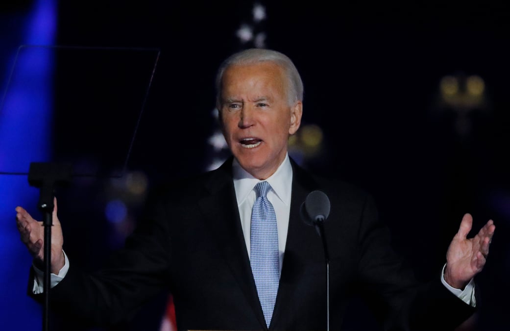 Biden veut "guerir" une nation divisee, s'attaque au coronavirus