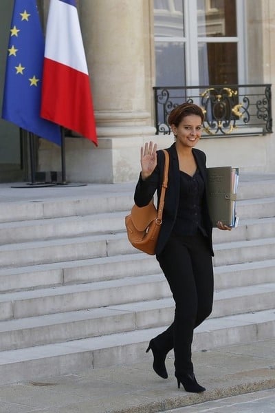 Najat vallaud-belkacem s'implante a villeurbanne
