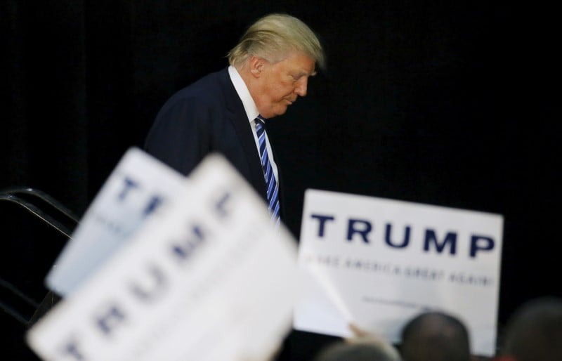 Un donald trump moins agressif