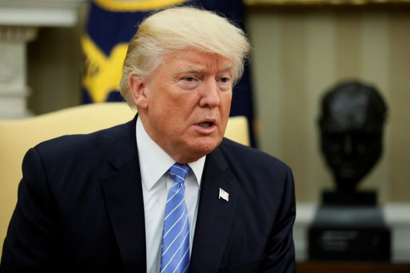 La chine a essaye d'influer la coree du nord, dit trump