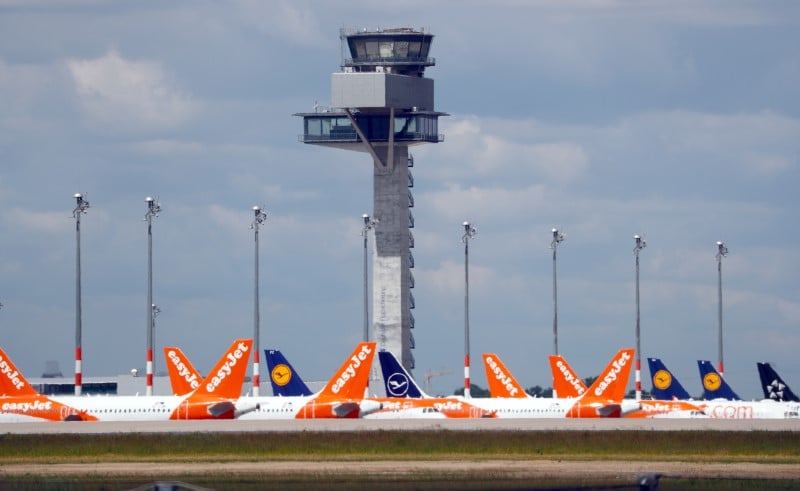 Easyjet prevoit d'exploiter environ 75% de ses liaisons en aout