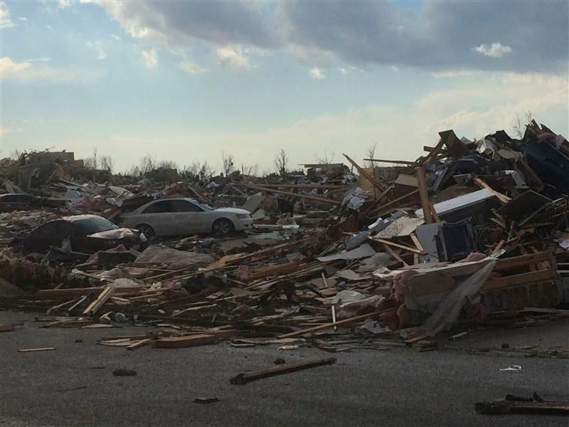 Tornades meurtrières dans le Midwest des Etats-Unis