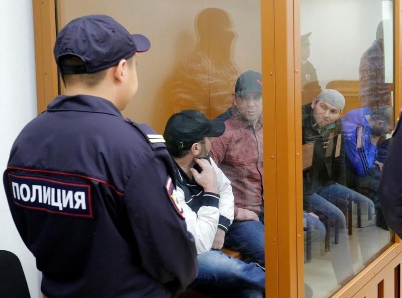 Proces de tchetchenes accuses du meurtre de boris nemtsov