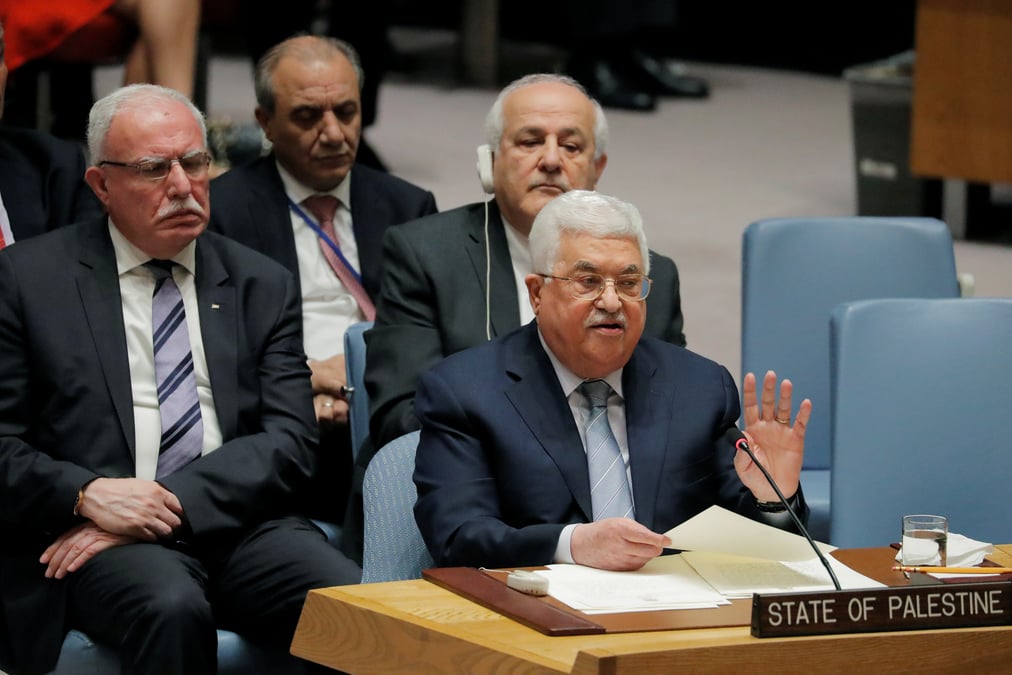 Abbas passe des examens medicaux dans un hopital us