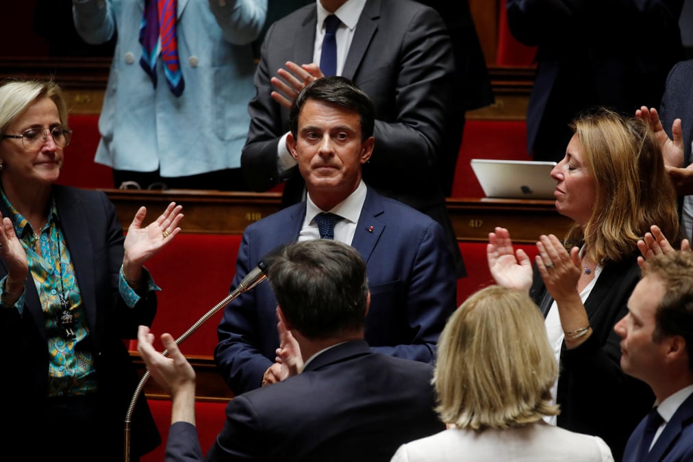 Manuel valls dit adieu a la politique francaise
