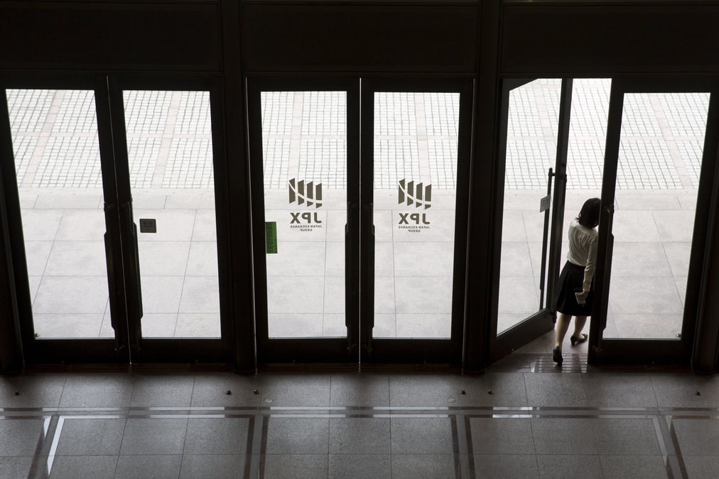 La bourse de tokyo finit en baisse