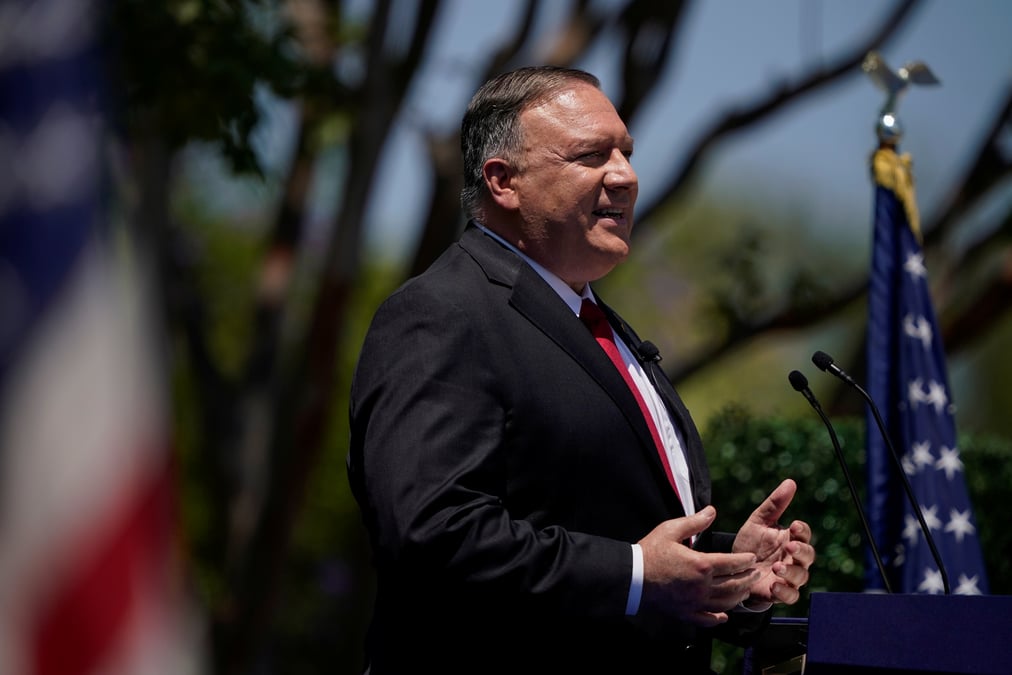 Pompeo prone une approche plus ferme a l'egard du "frankenstein" chinois