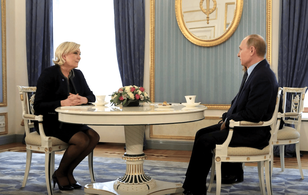 le pen poutine