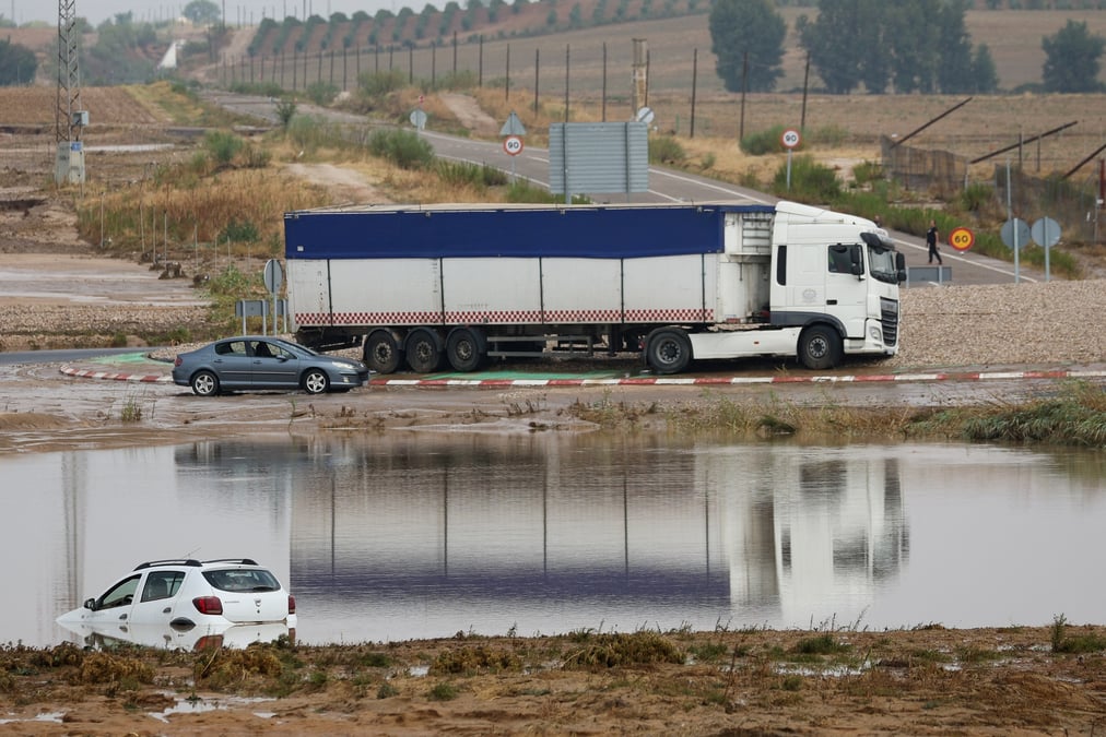 Consequences des inondations a villamiel