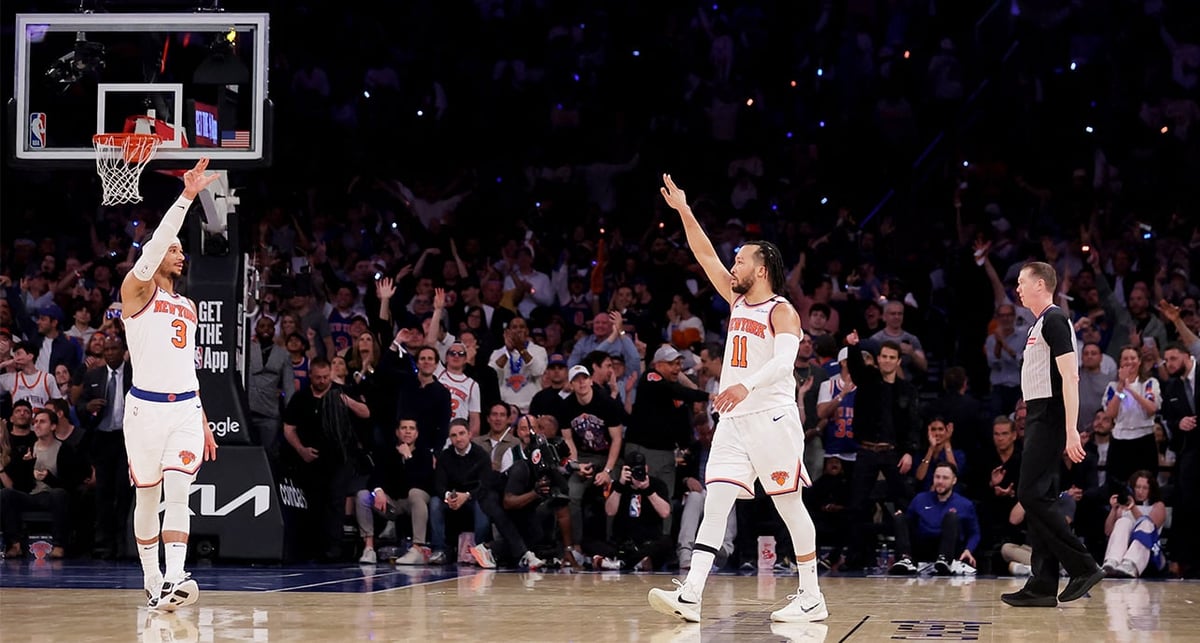 Les Knicks n'avaient pas atteint la finale de la Conférence depuis 25 ans.