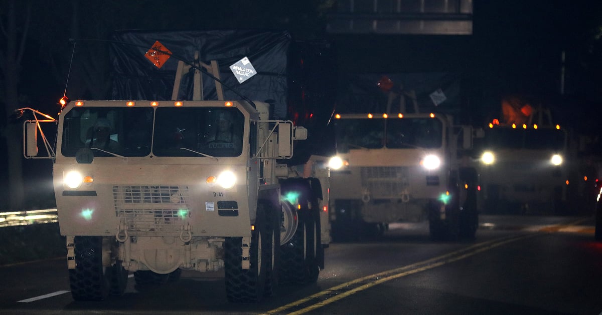 Manifestation en coree du sud contre le deploiement de thaad