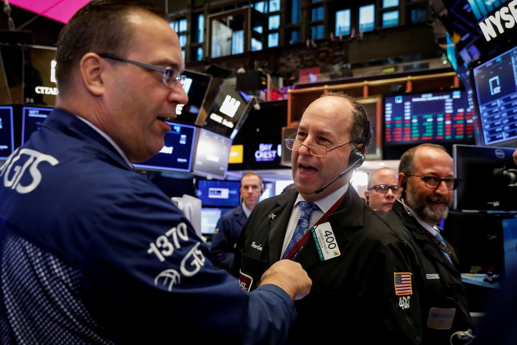 La bourse de new york finit en hausse