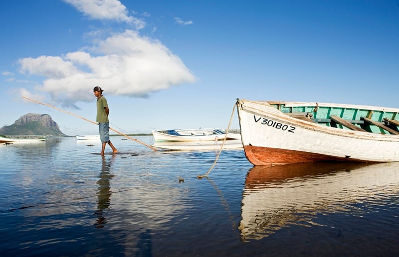 L'Île Maurice, dans l'Océan Indien