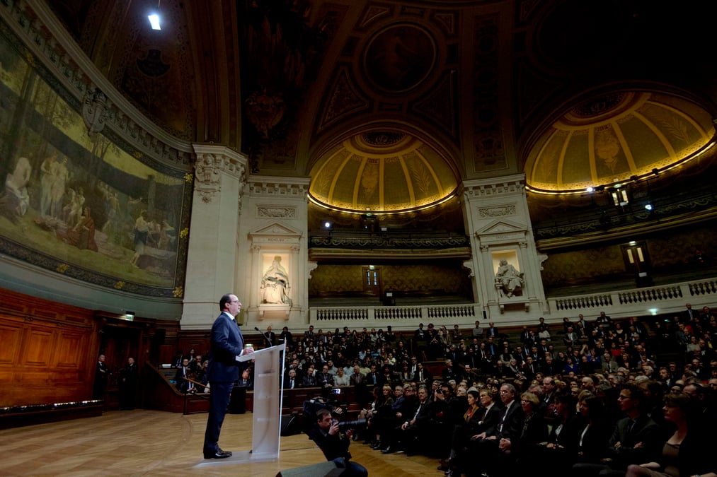 Francois hollande veut refonder l'ecole de la republique