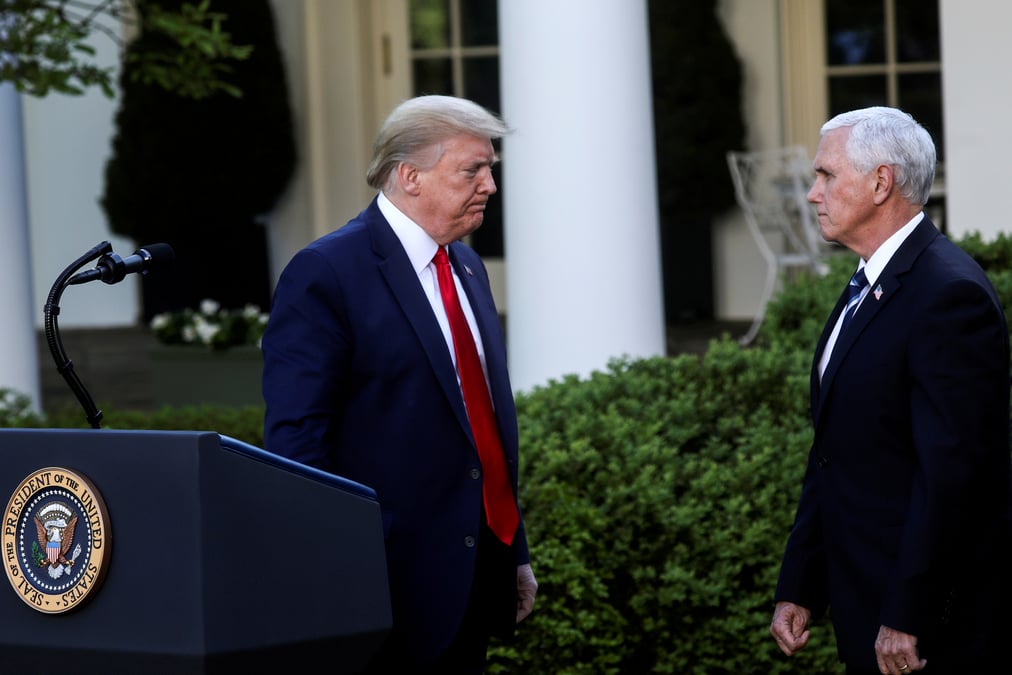 Coronavirus/usa: pence pas en quarantaine apres qu'un assistant ait ete teste positif
