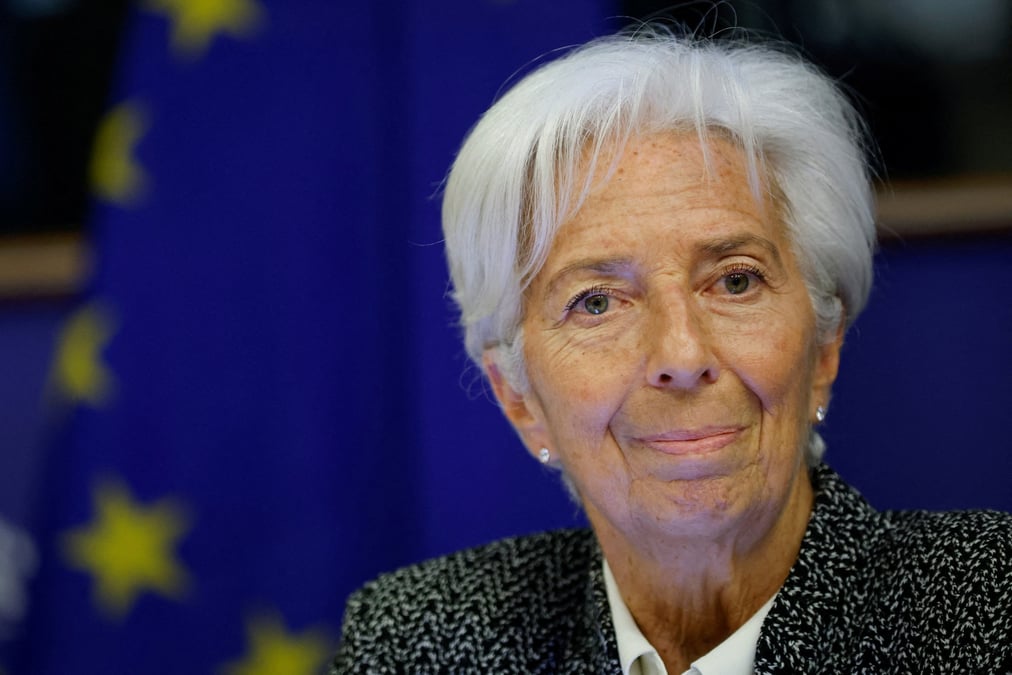 Christine lagarde, presidente de la bce, temoigne devant la commission econ du parlement europeen, a bruxelles