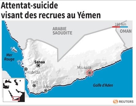 Attentat-suicide visant des recrues au yemen