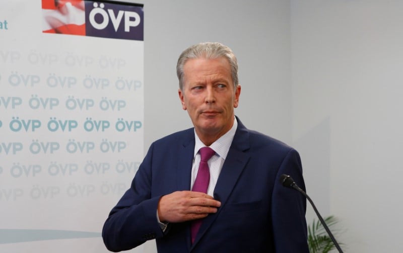 Le vice-chancelier autrichien demissione