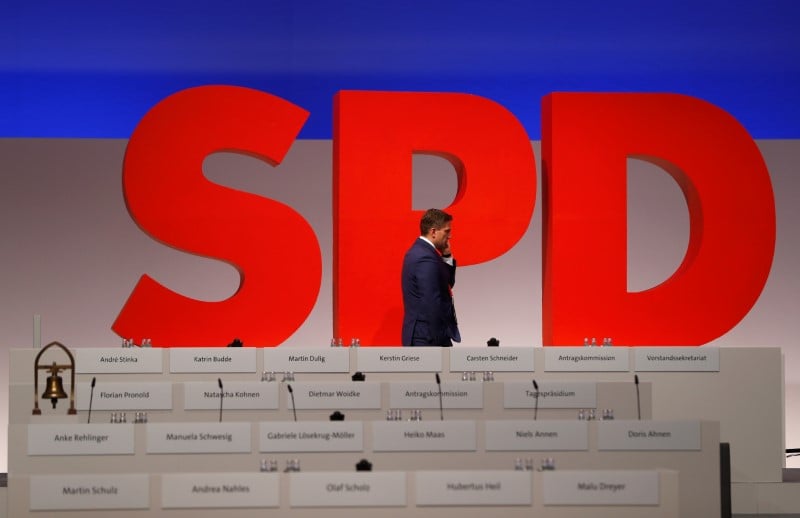 Les discussions spd-conservateurs avancent en allemagne