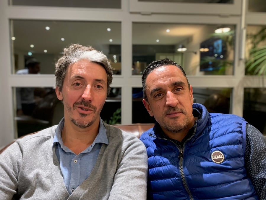 Stéphane Pont et Bertrand Grataloup