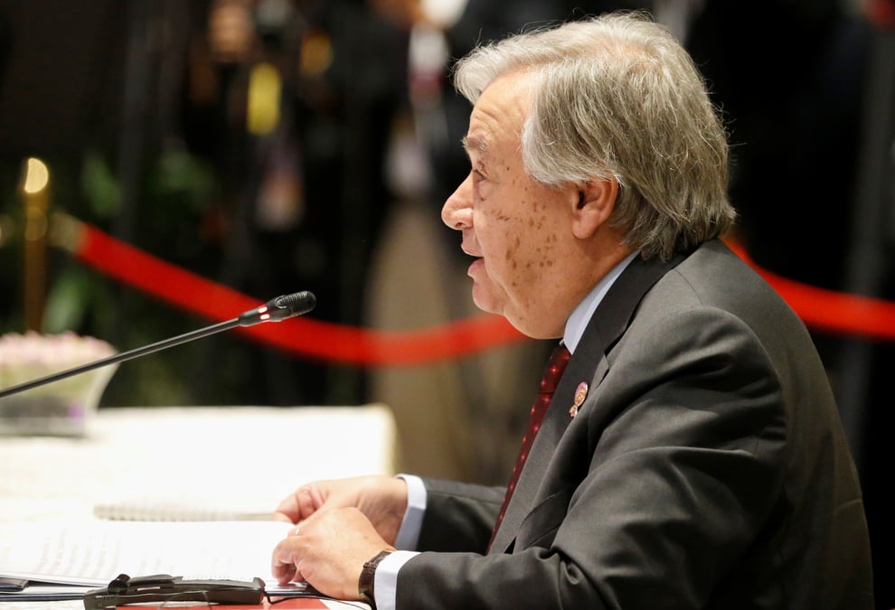 Le sort des djihadistes etrangers releve d'une responsabilite collective, dit guterres