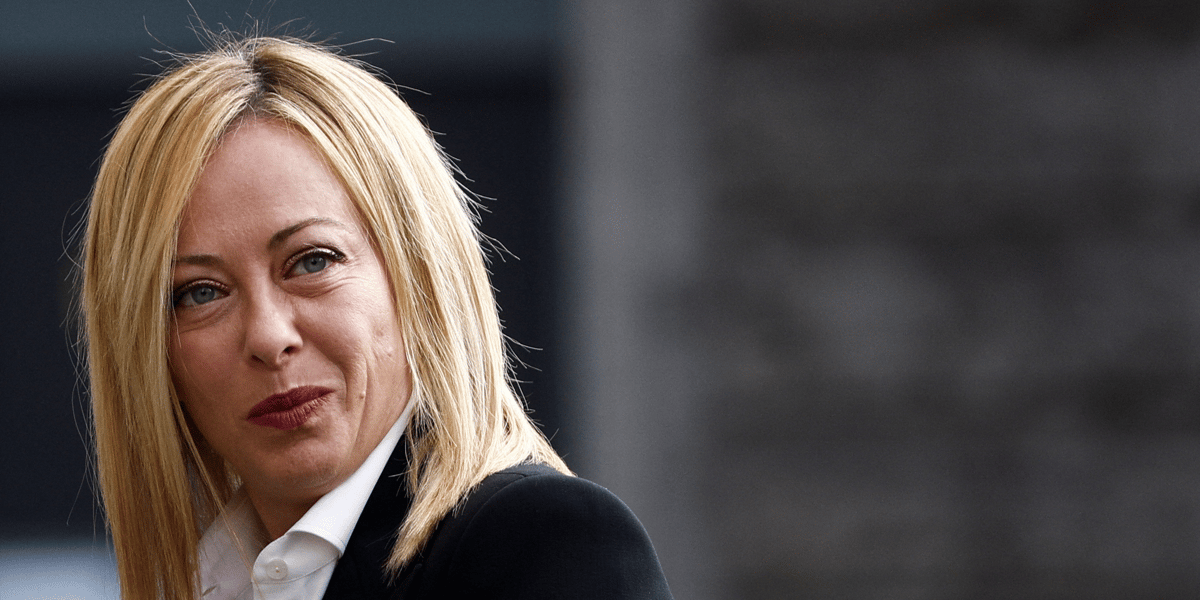 Photo de giorgia meloni, nouvelle premiere ministre de l'italie