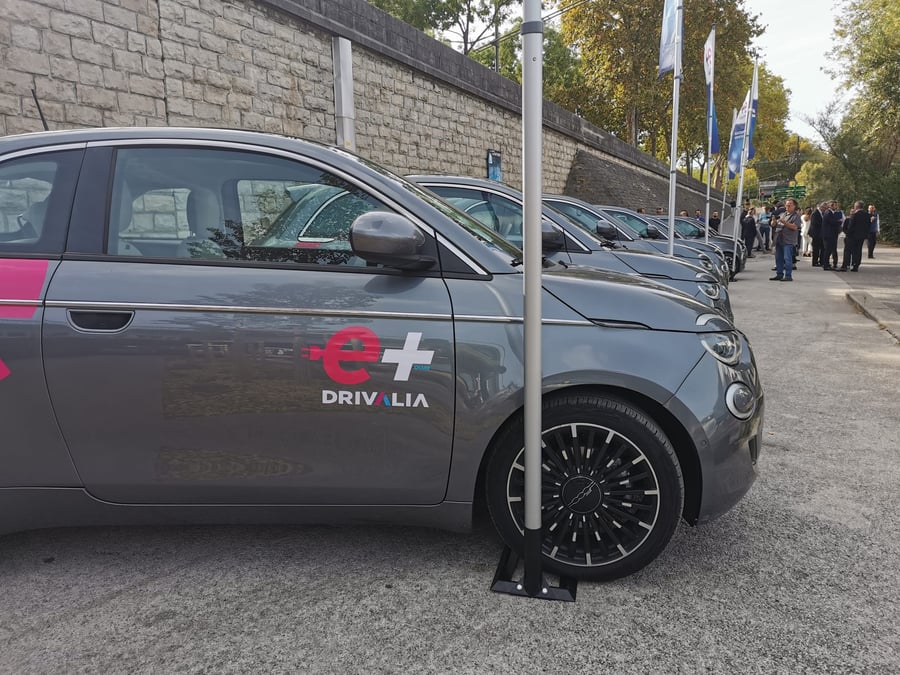 Les Fiat 500 en libre service de l'opérateur Drivalia arrivent à Lyon cette fin d'année 2023.