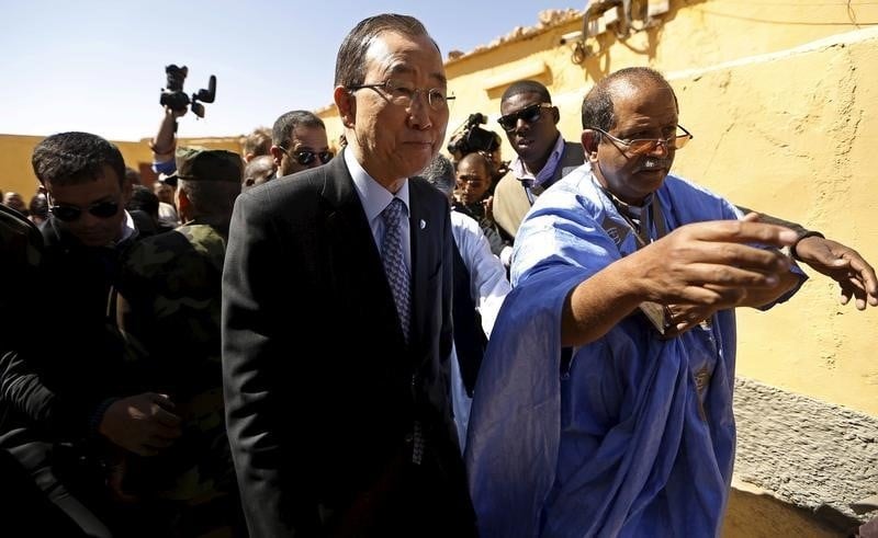Le patron de l'onu annule une visite au maroc