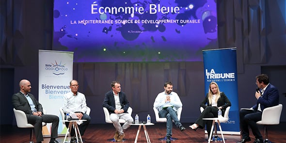 Event La Tribune Montpellier /Economie bleue à Sète, le 28 septembre 2021