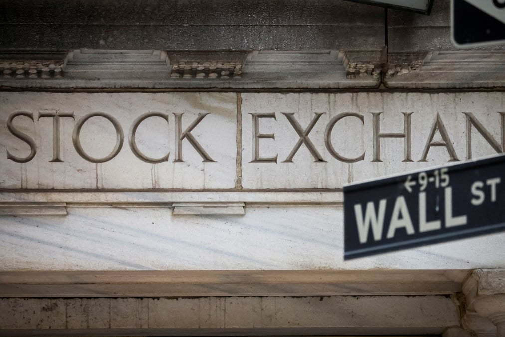 L'entree de la bourse de new york (nyse)