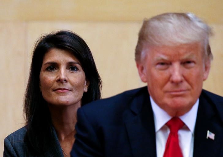 Bouton nucleaire: trump a maintenu kim sur le qui-vive, dit haley