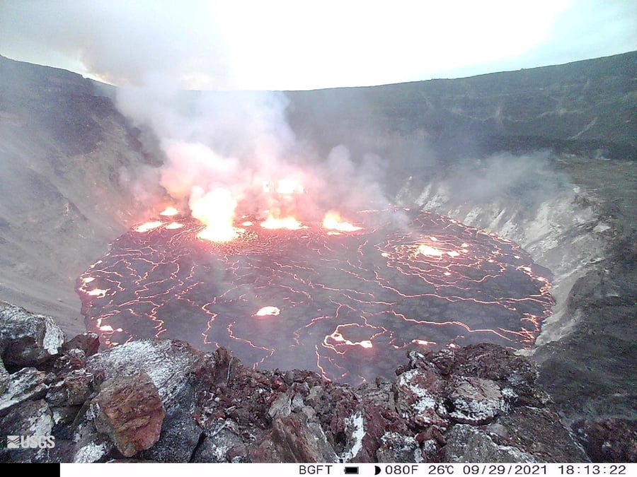 Hawai: le volcan kilauea est entre en eruption