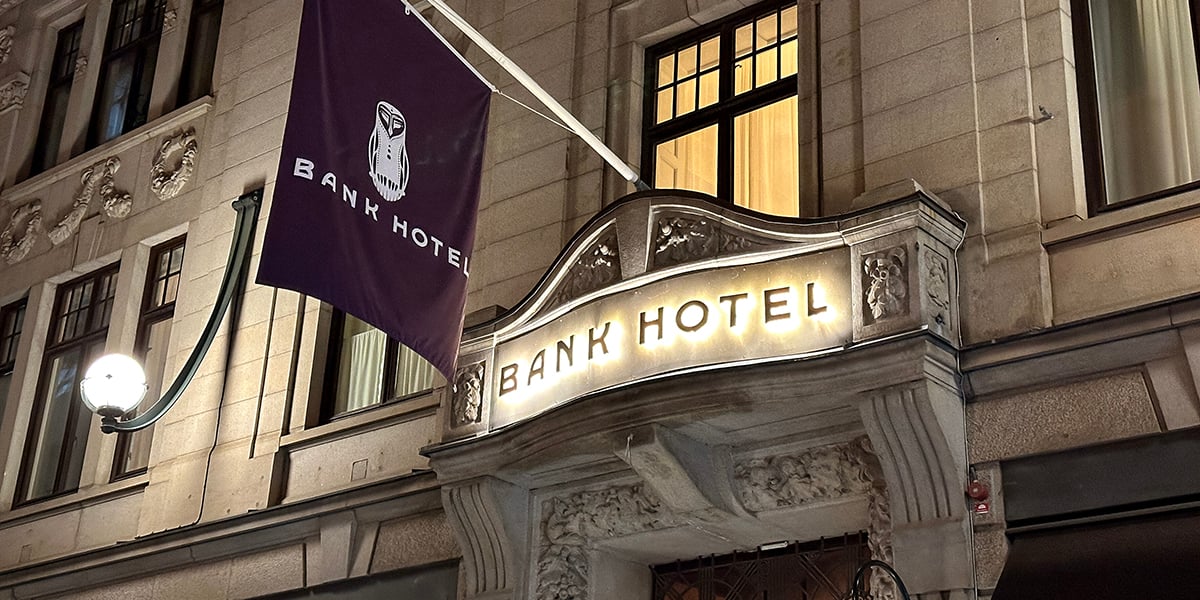 Kylian Mbappe et son équipe ont séjourné à l'Hôtel Bank lors de leur visite à Stockholm.