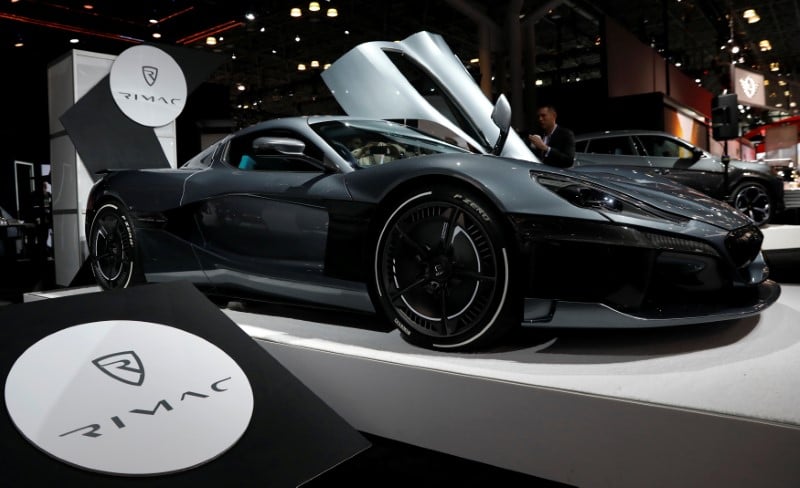 Porsche acquiert une part de rimac