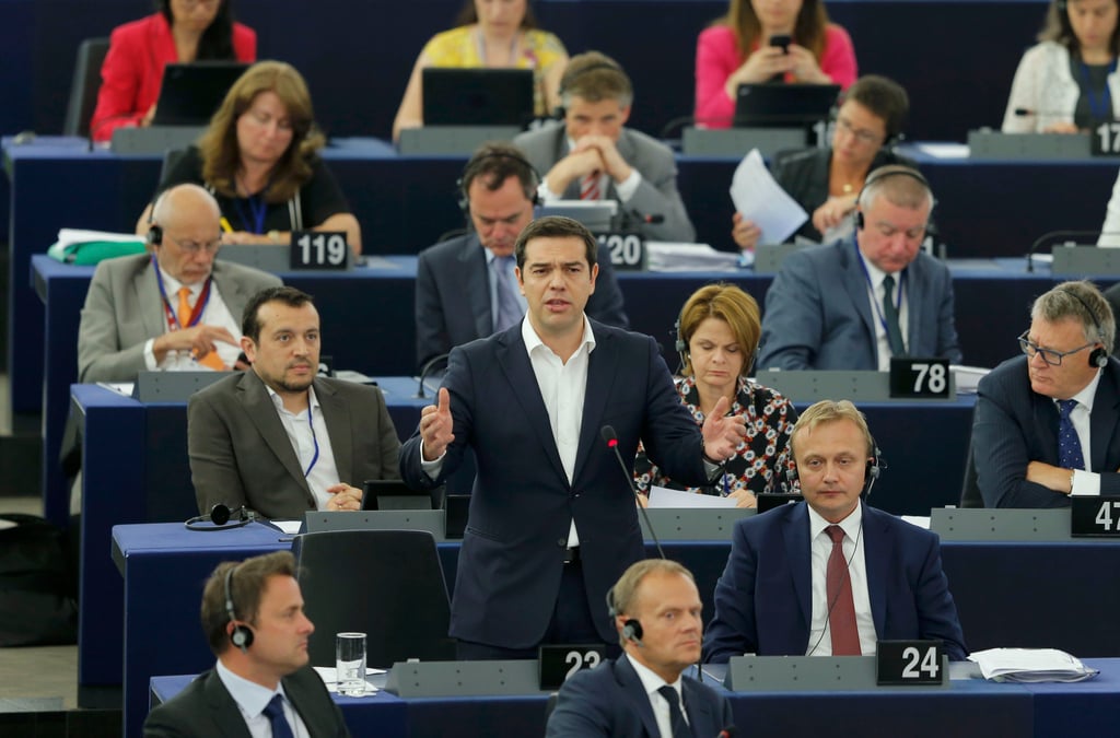 Alexis tsipras demande un "compromis honorable" a ses partenaires de la zone euro
