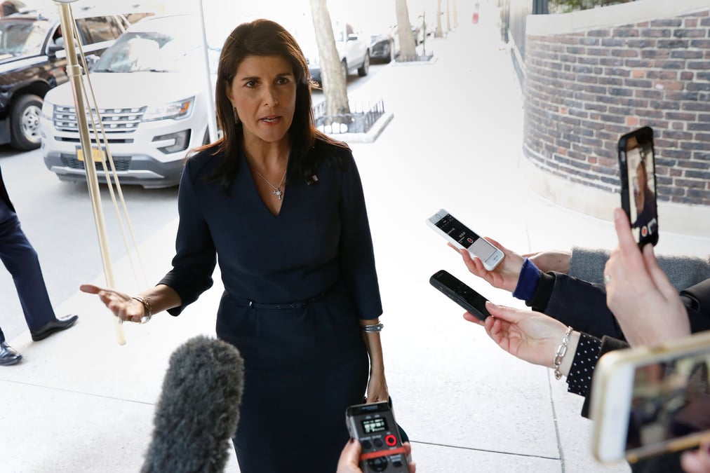 Usa: nikki haley assure "mepriser" l'onu autant que john bolton