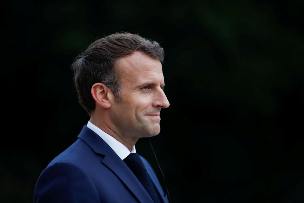 Emmanuel macron a l'elysee