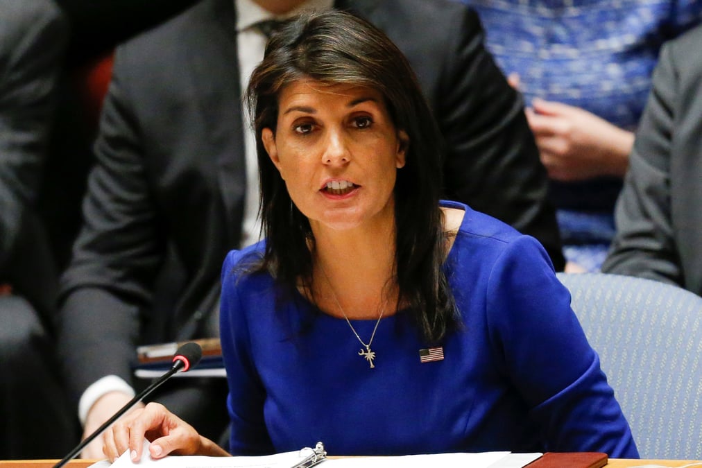 Nikki haley qualifie de "parfaite" sa relations avec donald trump