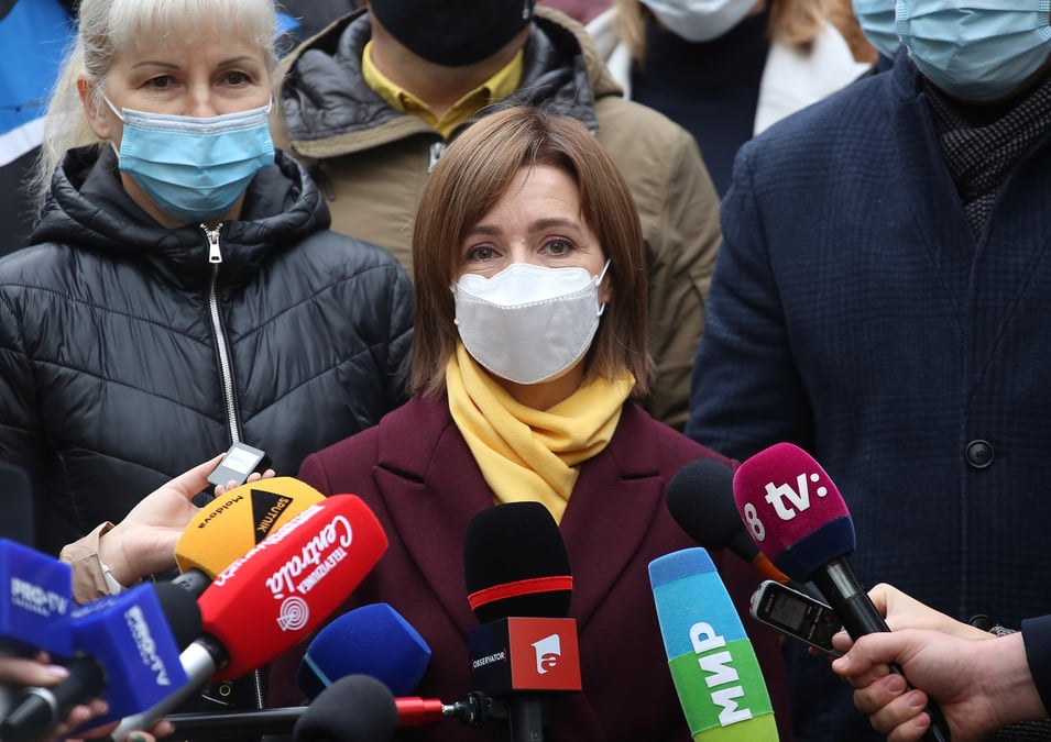 Moldavie: la candidate pro-europe maia sandu en passe de remporter la presidentielle