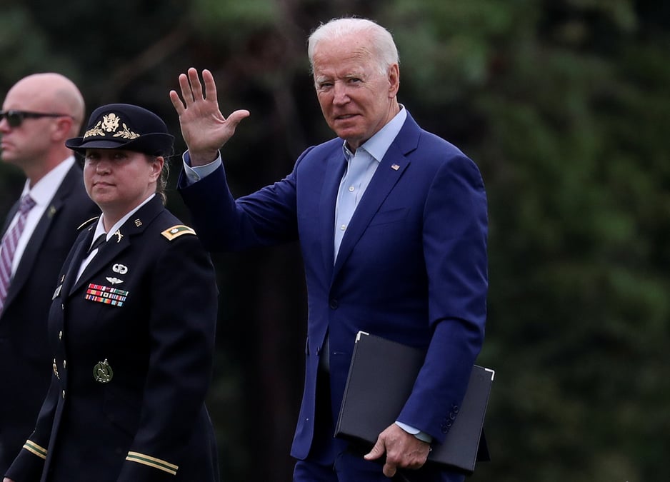 Afghanistan: la mission des etats-unis n'a jamais ete de rebatir le pays, declare biden