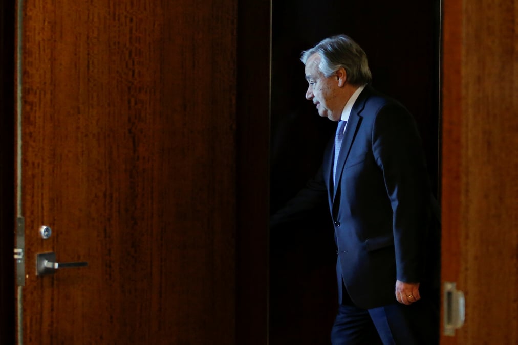 Guterres (onu) quitte la libye "profondement inquiet"