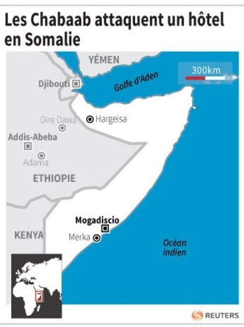 Les chabaab attaquent un hotel en somalie