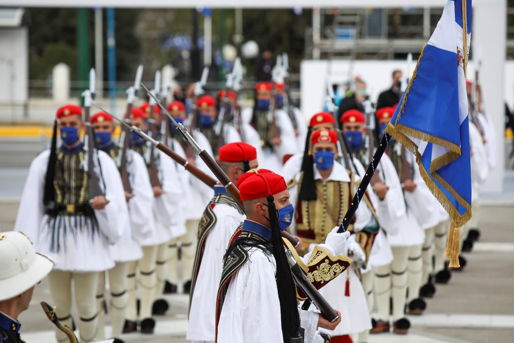 La grece celebre les 200 ans de sa guerre d'independance contre l'empire ottoman
