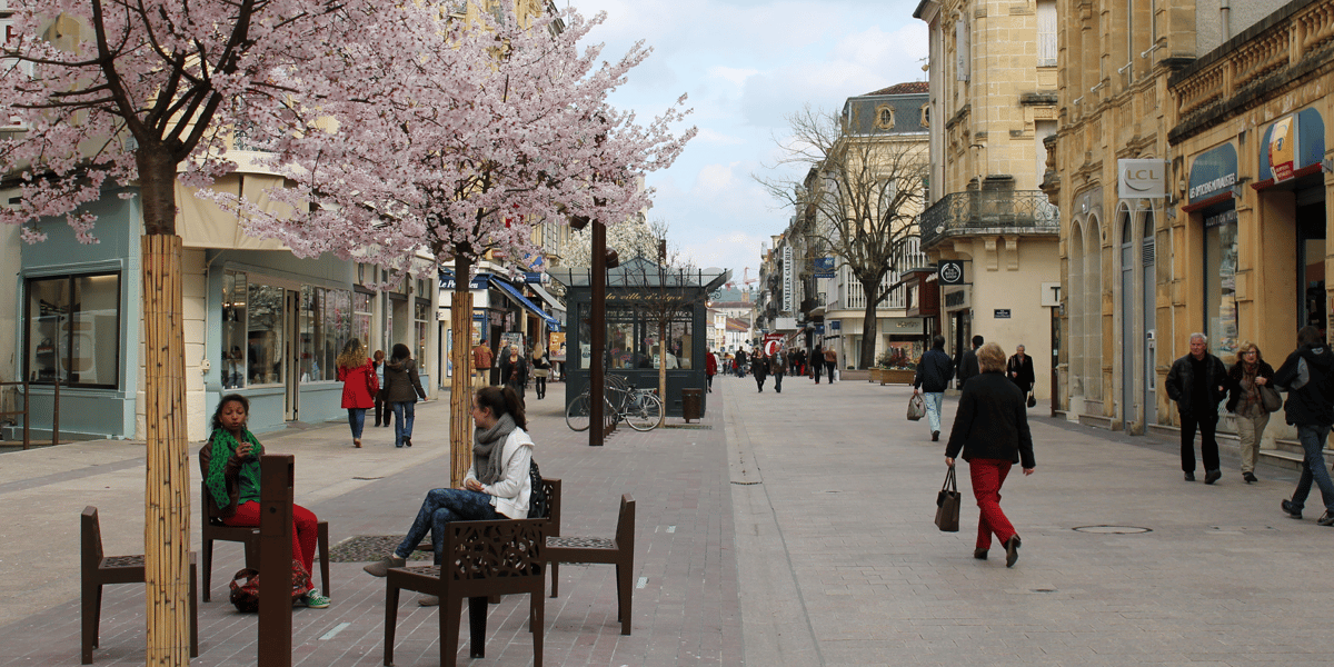 Boulevard République à Agen